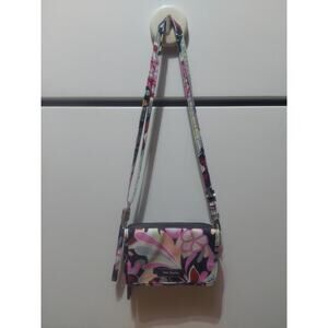 Vera Bradley Mod Paisley Lighten Up RFID 3-in-1 Crossbody Bag Wallet Wristlet VB